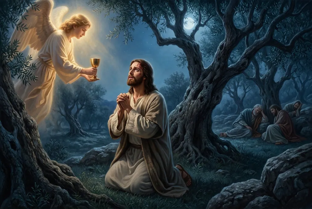 La Oración de Jesús en el Huerto de los Olivos