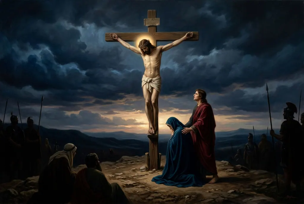 La Crucifixión y Muerte de Jesús