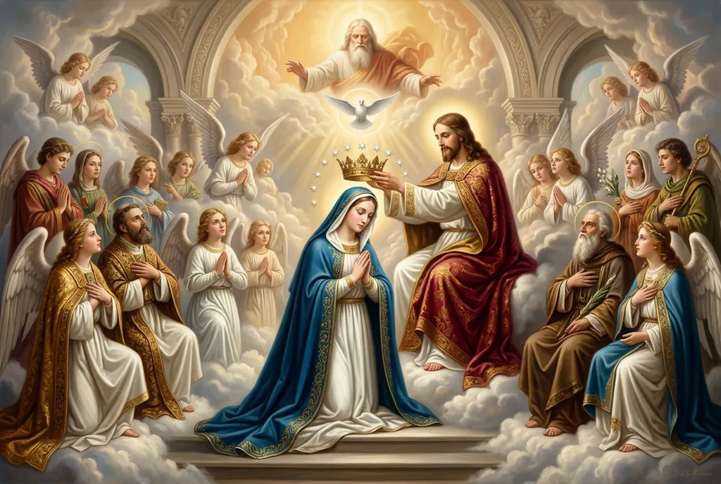La Coronación de María como Reina del Cielo y de la Tierra