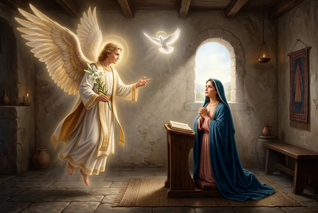 La Anunciación del Ángel a María