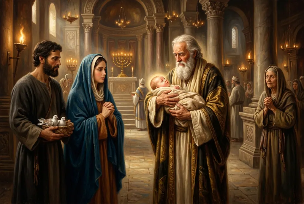 La Presentación del Niño Jesús en el Templo