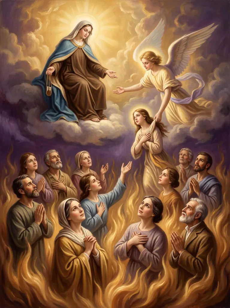 Las Benditas Almas del Purgatorio
