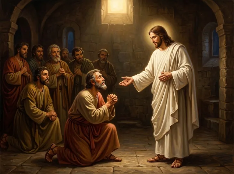 El apóstol Tomás reconoce a Cristo resucitado